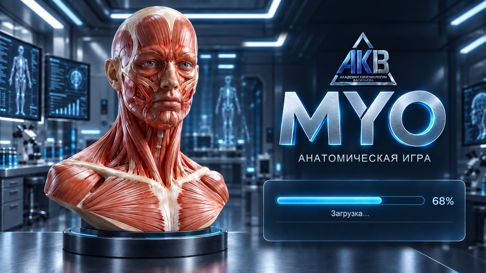 MYO — Анатомическая игра. Академия кинезиологии Васильева.